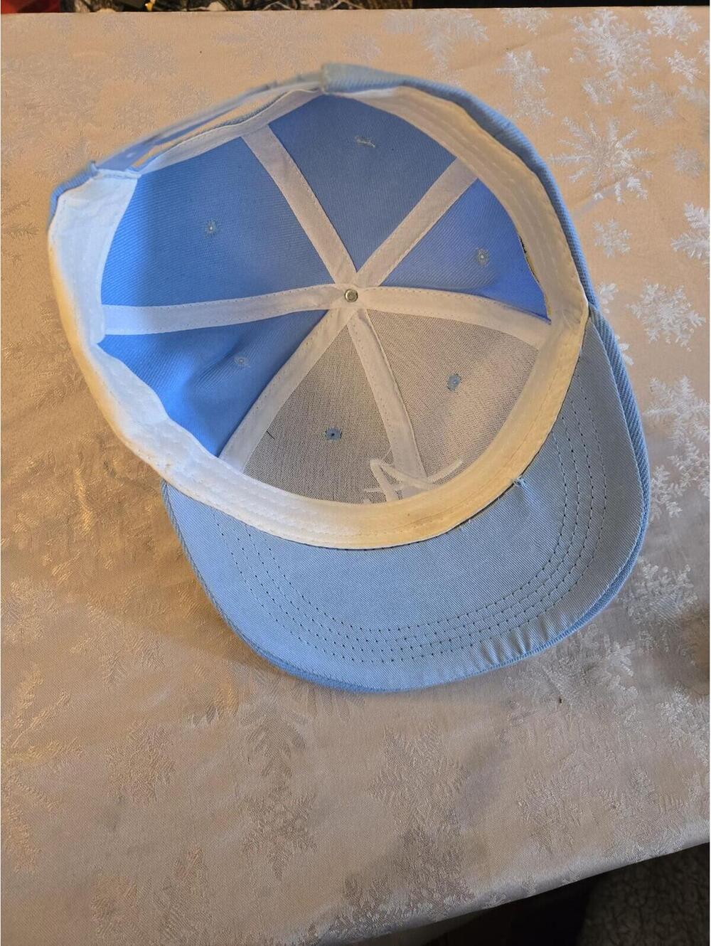 ARSport 1988 Los Angeles Custom Script Snapback Hat - Carolina Blue - Picture 3 of 5